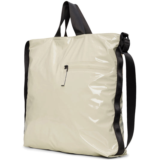 Borse a spalla Unisex Rains - Dash Tote Bag W3Rap - Bianco