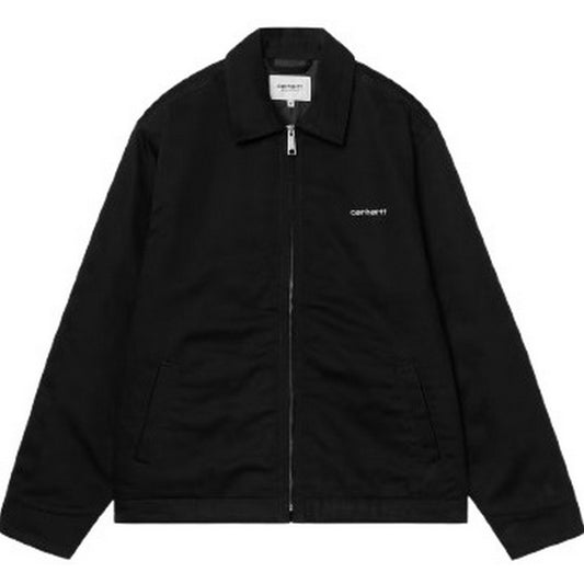 Giacche Uomo Carhartt Wip - Module Script Jacket - Nero