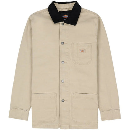 Giacche Uomo Dickies - Dickies Duck Canvas Unlined Chore Coat Sw - Beige