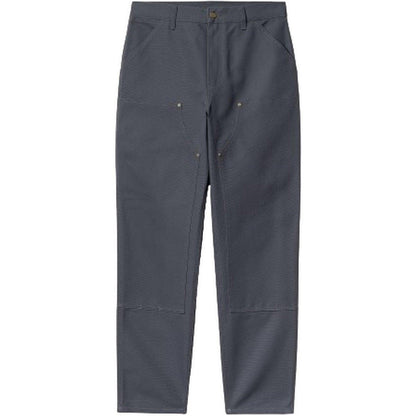 Pantaloni Uomo Carhartt Wip - Double Knee Pant Organic Cotton Dearborn Canvas - Grigio