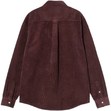 Camicie casual Uomo Carhartt Wip - L/S Madison Cord Shirt - Bordeaux