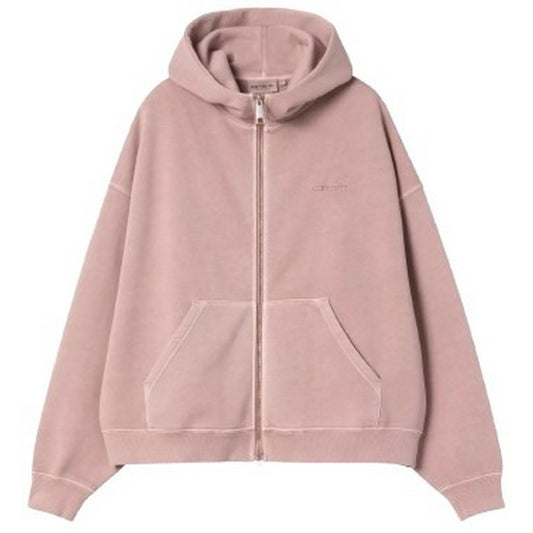 Felpe con cappuccio Donna Carhartt Wip - W' Hooded Benton Jacket - Rosa