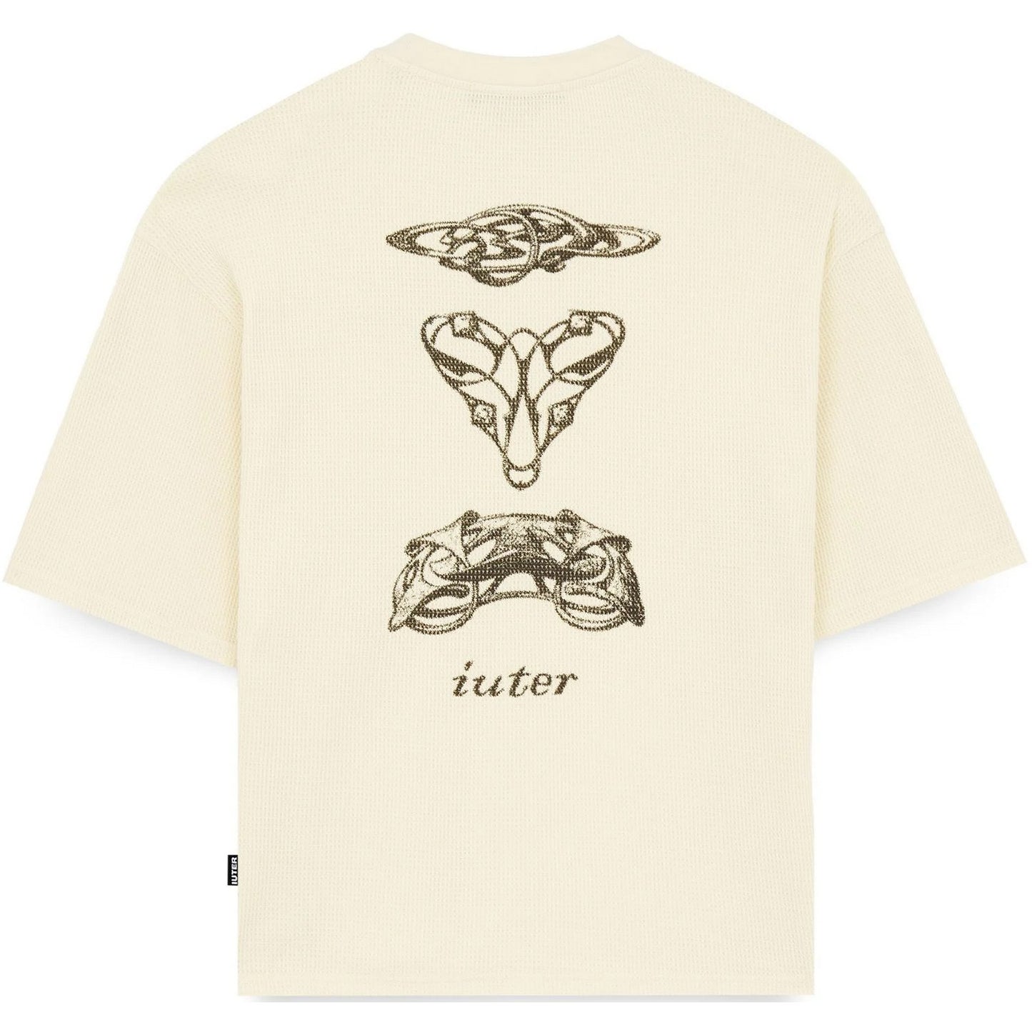 T-shirt Uomo Iuter - Bijoux Waffle Tee - Bianco
