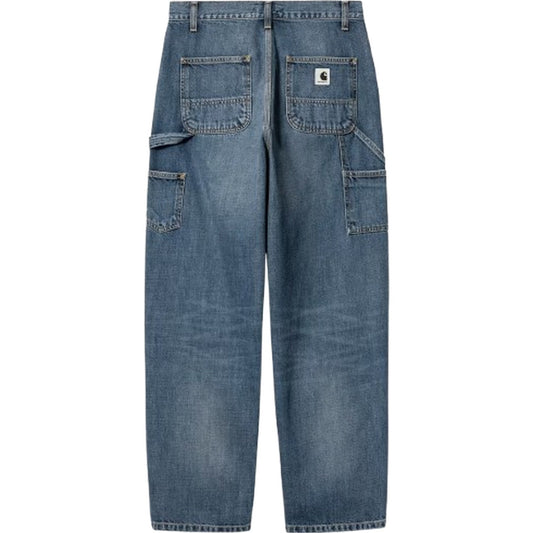 Pantaloni Donna Carhartt Wip - W' Brandon Single Knee Pant - Blu