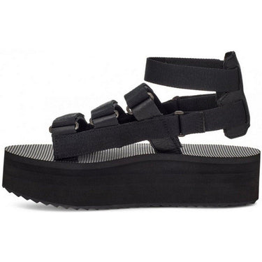 Sandali Donna Teva - Flatform Mevia - Nero