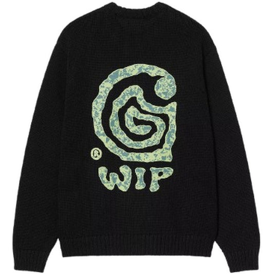 Felpe senza cappuccio Uomo Carhartt Wip - Helix Sweater - Nero