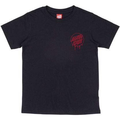 T-shirt Ragazzo Santa Cruz - Youth Popsicle Hand T-Shirt - Nero