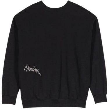 Sweats à capuche Volcom pour hommes - Recto Verso Crew - Noir