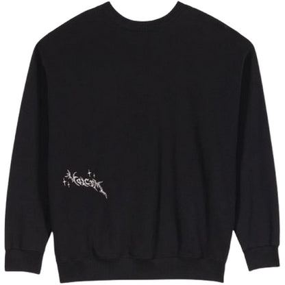Felpe senza cappuccio Uomo Volcom - Recto Verso Crew - Nero