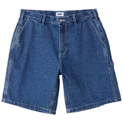 Bermuda Uomo Obey - Bigwig Denim Carpenter Short - Blu