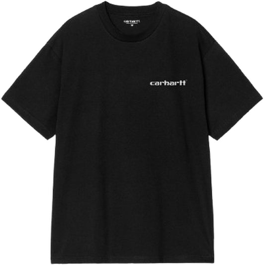 T-shirt Uomo Carhartt Wip - S/S Archive Script T-Shirt - Nero