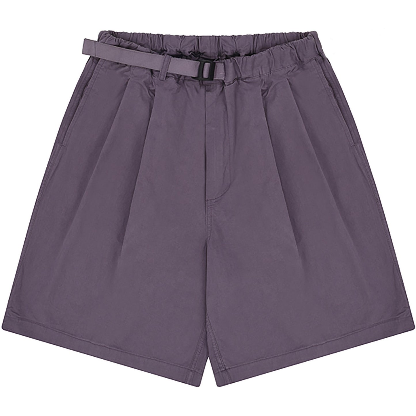 Pantaloncini Unisex KAPPY DESIGN - Two Tuck Wide Half Pants - Viola