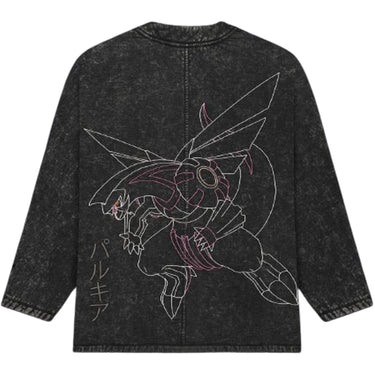 Maglie a manica lunga Uomo Dolly Noire - Dialga and Palkia Kimono - Nero
