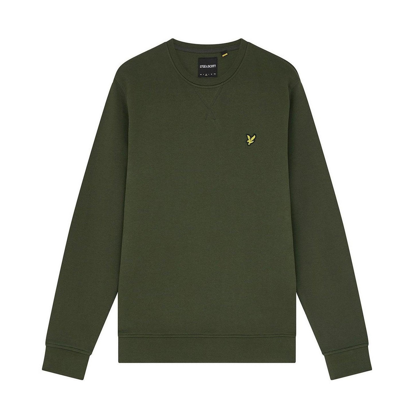 Felpe senza cappuccio Uomo Lyle & Scott - Crew Neck Sweatshirt - Verde