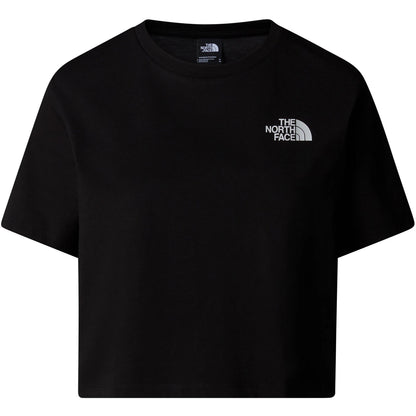 T-shirt Donna The North Face - Women’s Simple Dome Cropped Slim Tee - Nero