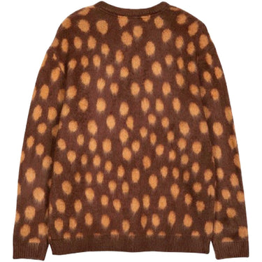 Sweats à capuche pour garçons Santa Cruz - Jaguar Knit Crew - Marron