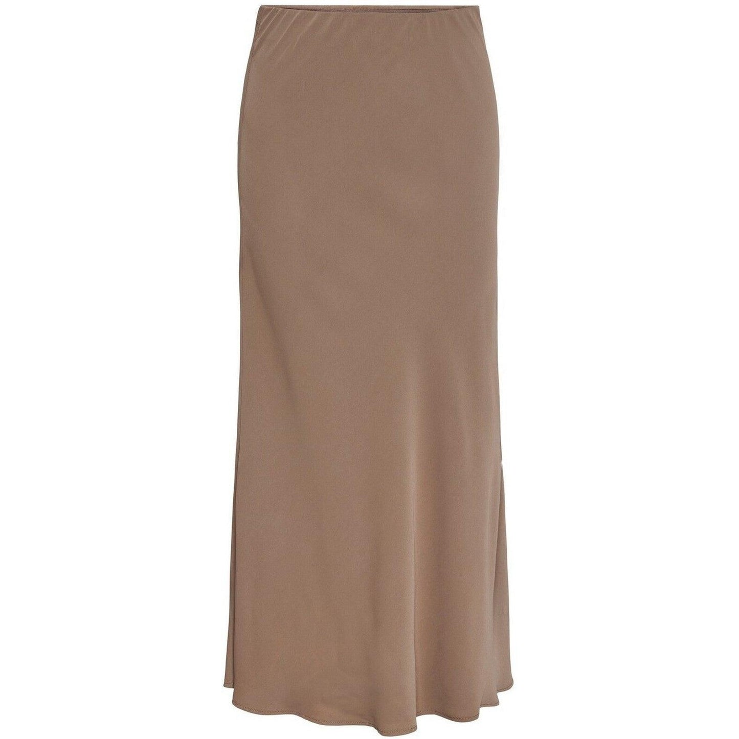 Gonne casual Donna Pieces - Pcfranan Hw Midi Skirt Noos Bc - Marrone