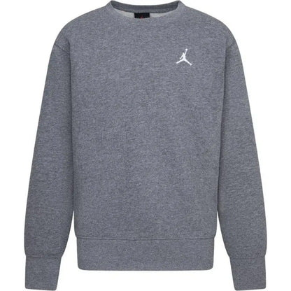 Felpe senza cappuccio Ragazzi Unisex Jordan - Jdb Brooklyn Flc Ess Crew - Grigio