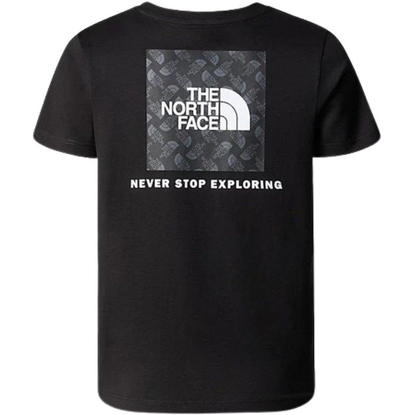 T-shirt Bambino The North Face - B S/S Redbox Tee (Back Box Graphic) - Nero