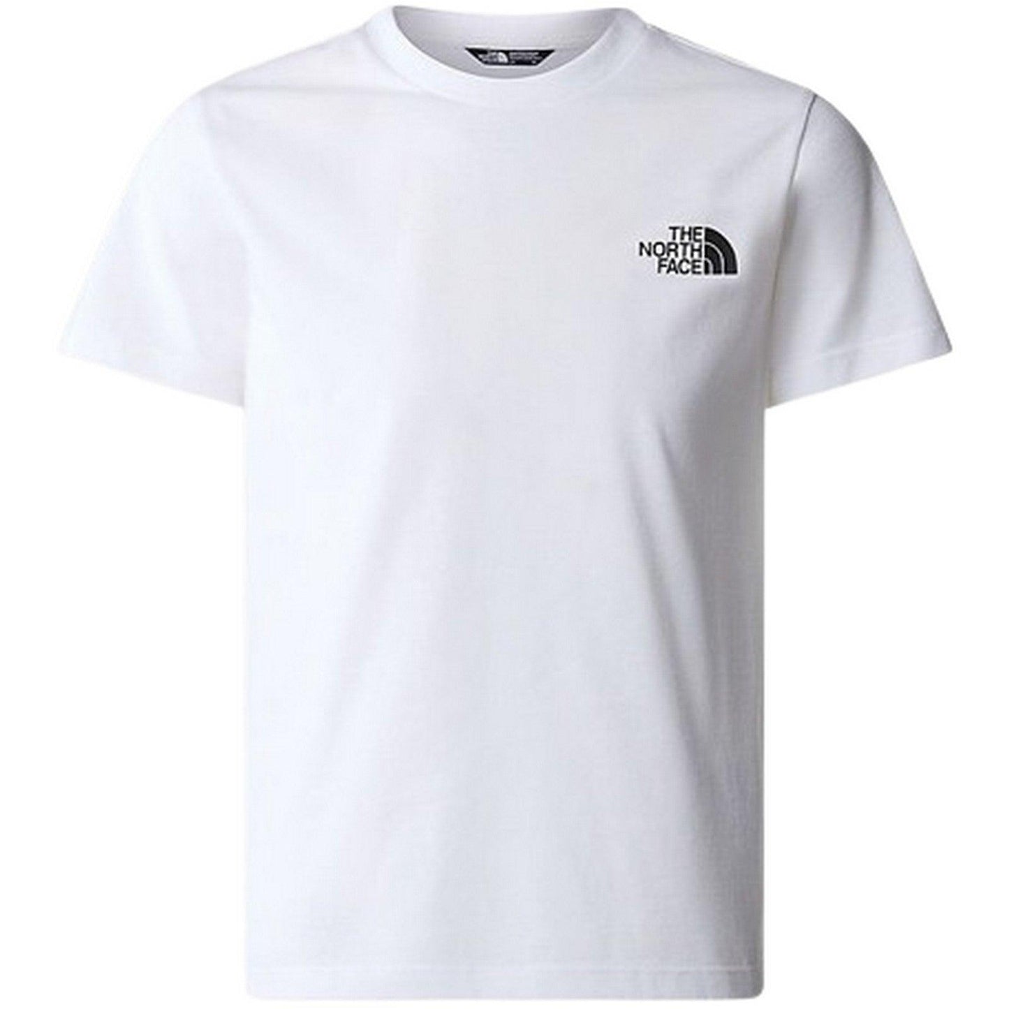 T-shirt Bambino The North Face - Kids Teen S/S Simple Dome Tee - Bianco