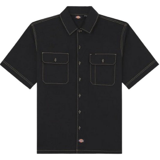 Camicie casual Uomo Dickies - Riverbend Work Shirt - Nero