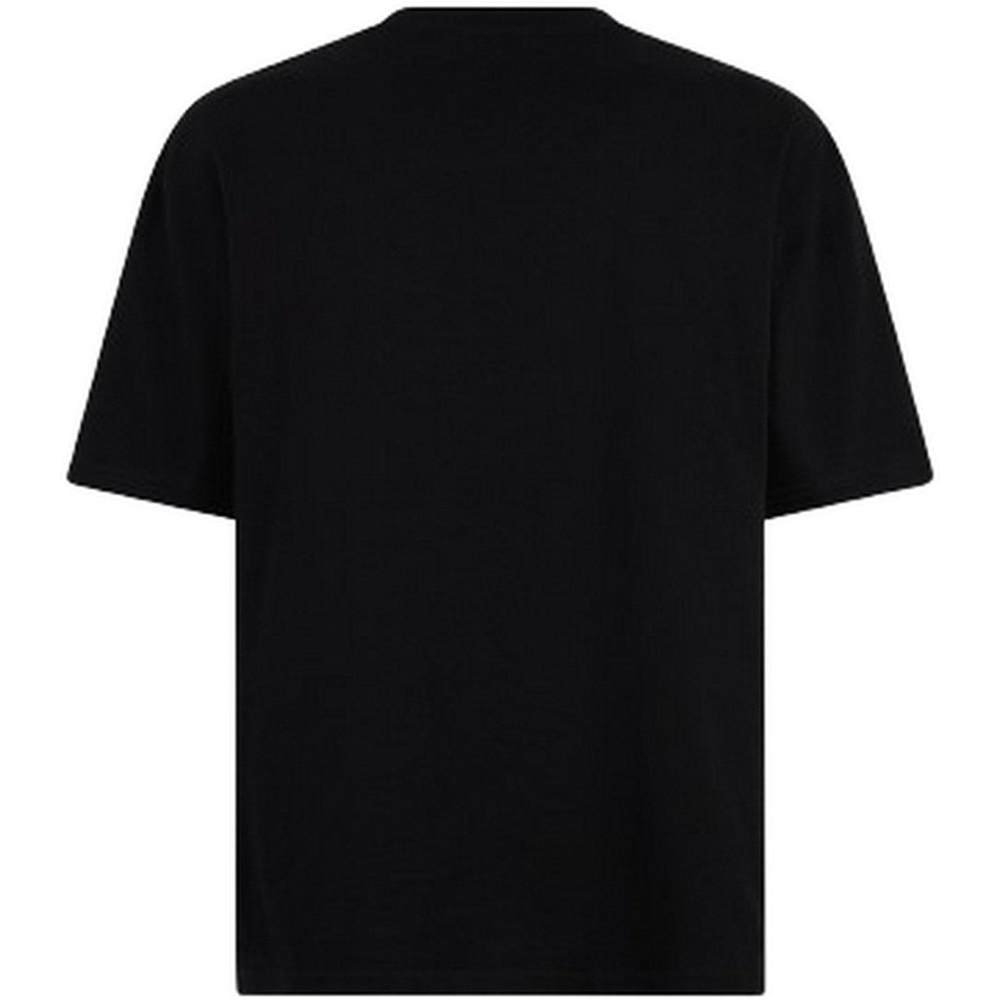 T-shirt Uomo Phobia - Black T-Shirt With Bicolor Lightning Print - Nero