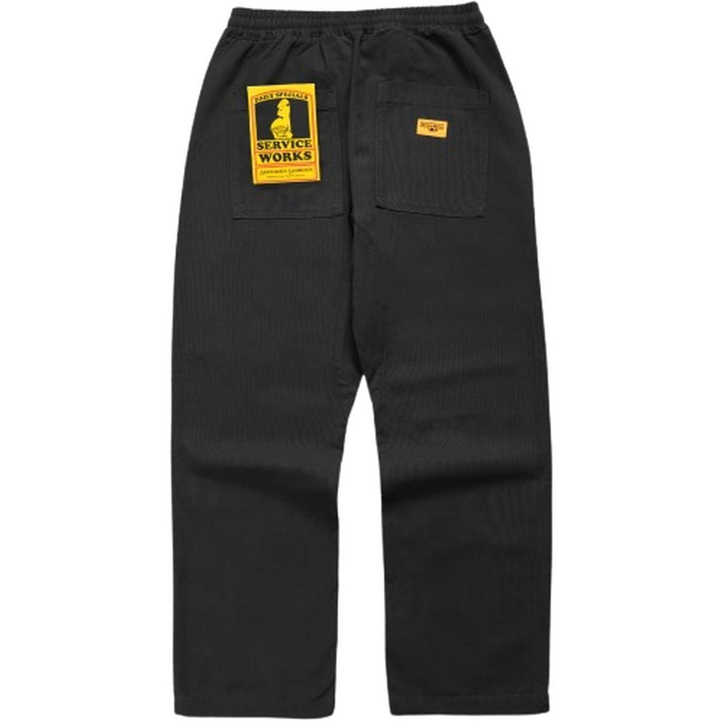 Pantaloni Uomo Service Works - Canvas Chef Pants - Nero