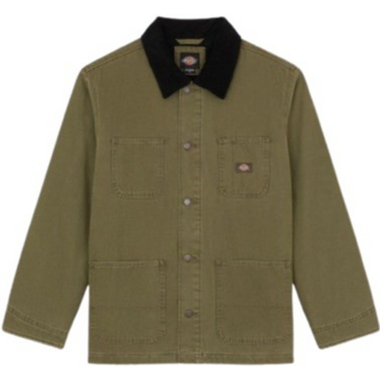 Giacche Uomo Dickies - Chore Jacket Lined Canvas - Verde