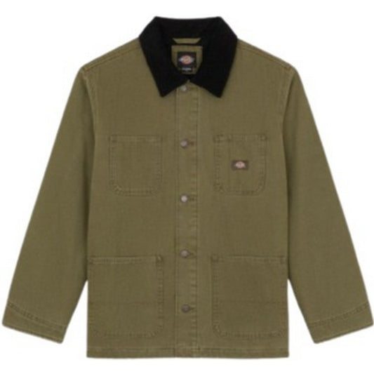 Giacche Uomo Dickies - Chore Jacket Lined Canvas - Verde