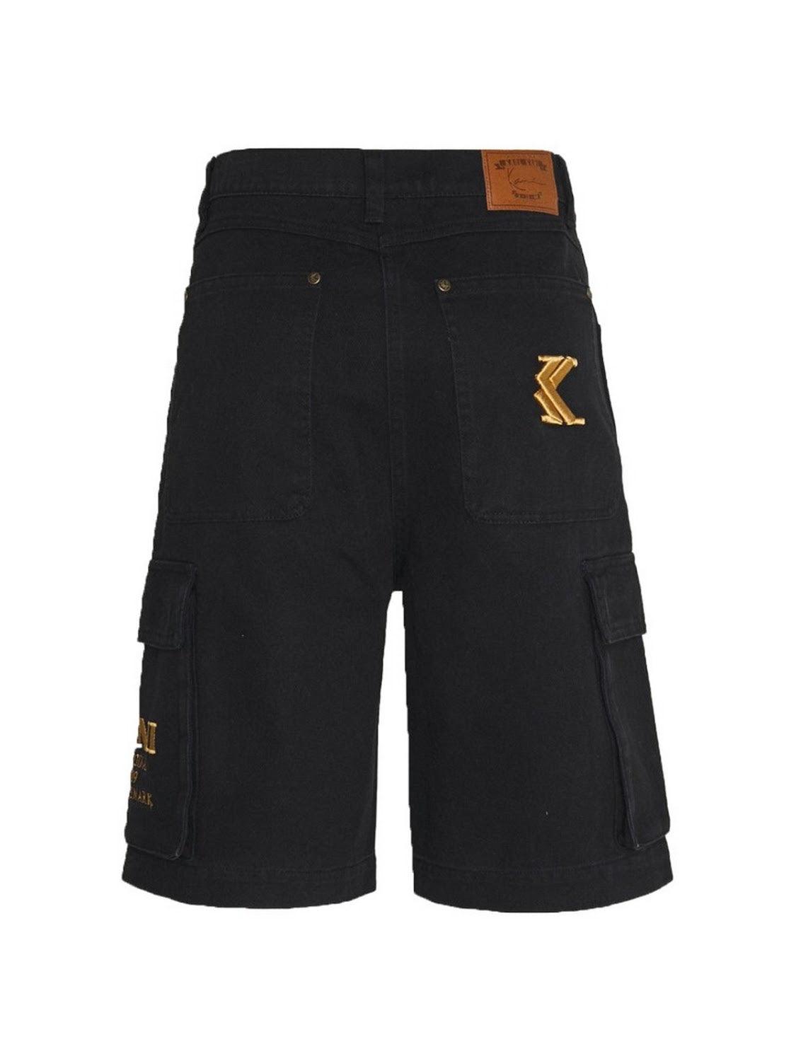 Pantaloncini Uomo Karl Kani - Og Cargo Shorts - Nero