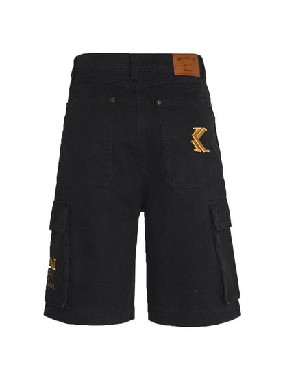 Pantaloncini Uomo Karl Kani - Og Cargo Shorts - Nero