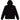 Felpe con cappuccio Uomo Dolly Noire - Logo Back Hoodie - Nero