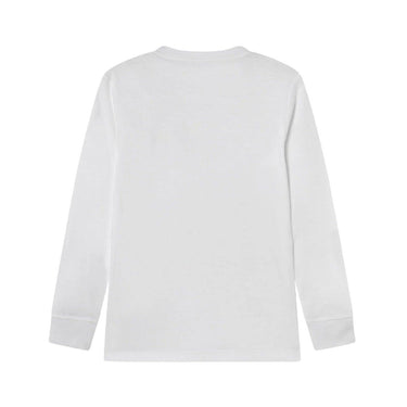 Long Sleeve Shirts Boys Unisex Jordan - Jumpman Air Emroidery - White