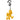 Uomo Uomo Gramicci - Running Man Climbing Key Chain - Giallo