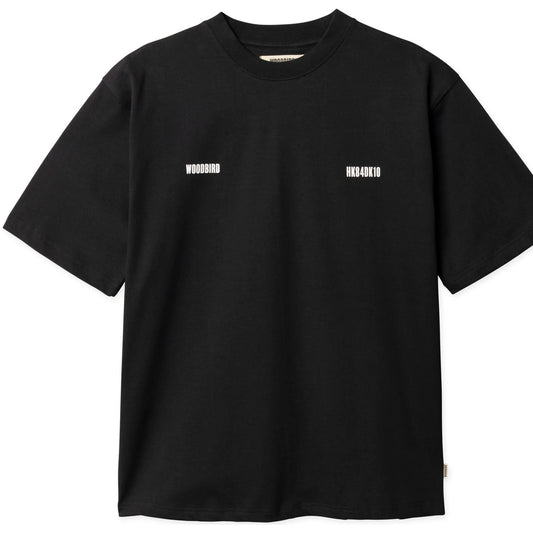 T-shirt Uomo Woodbird - Wbbaine Zilla Tee - Nero