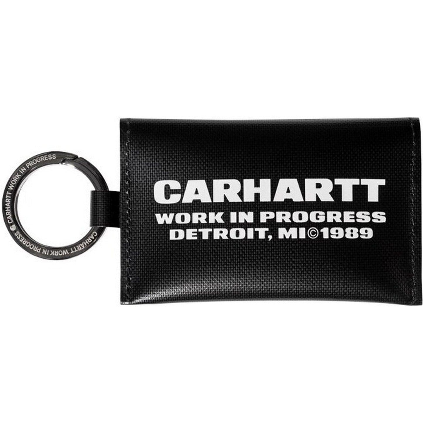 Uomo Unisex Carhartt Wip - Link Script Keychain - Nero