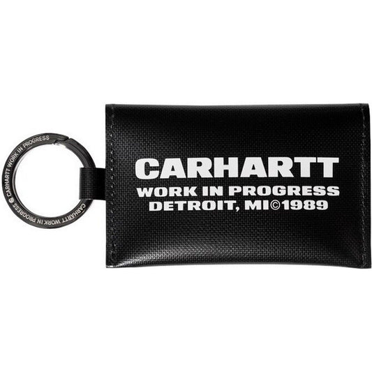 Uomo Unisex Carhartt Wip - Link Script Keychain - Nero