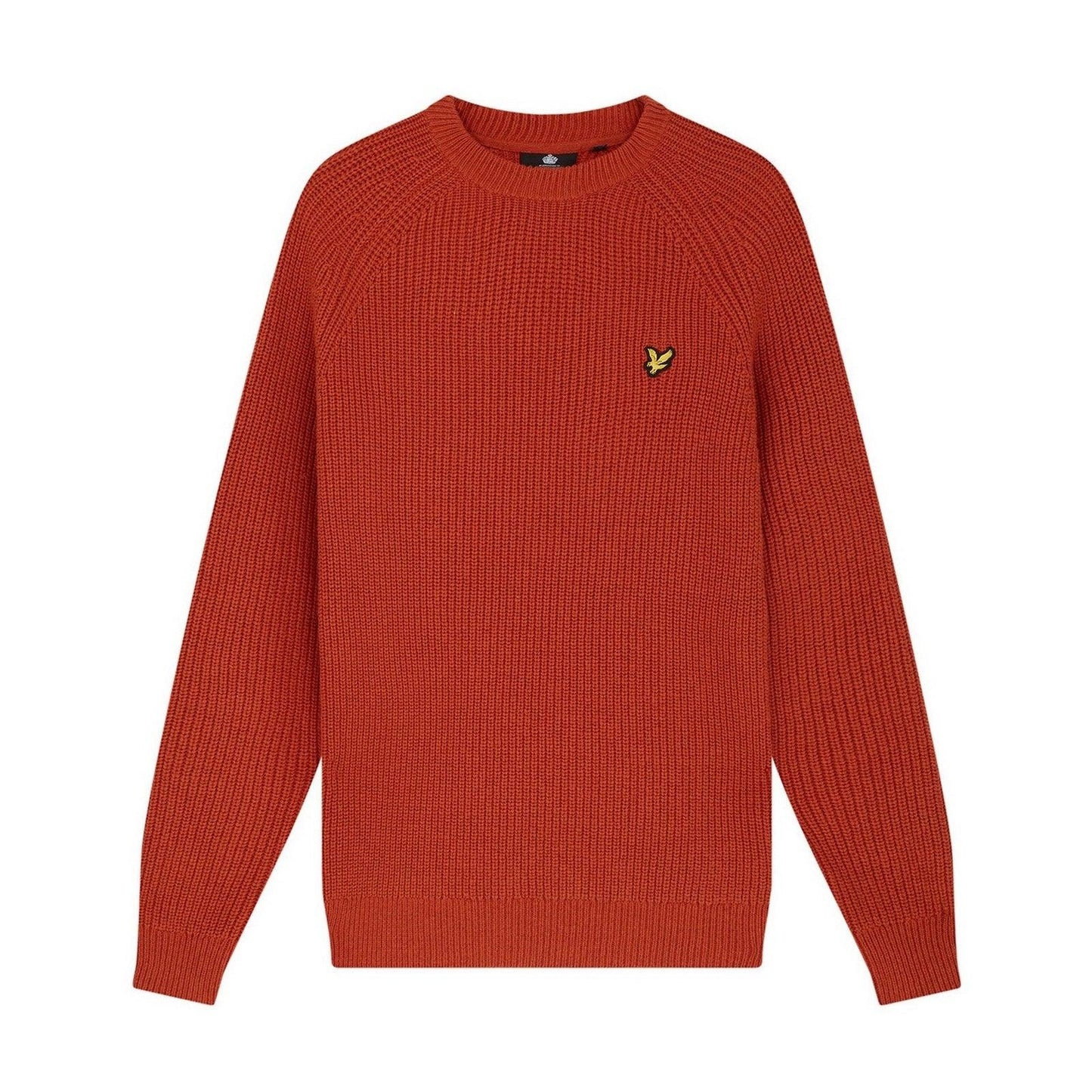 Maglioni Uomo Lyle & Scott - Shaker Stitch Mock Neck Jumper - Arancione