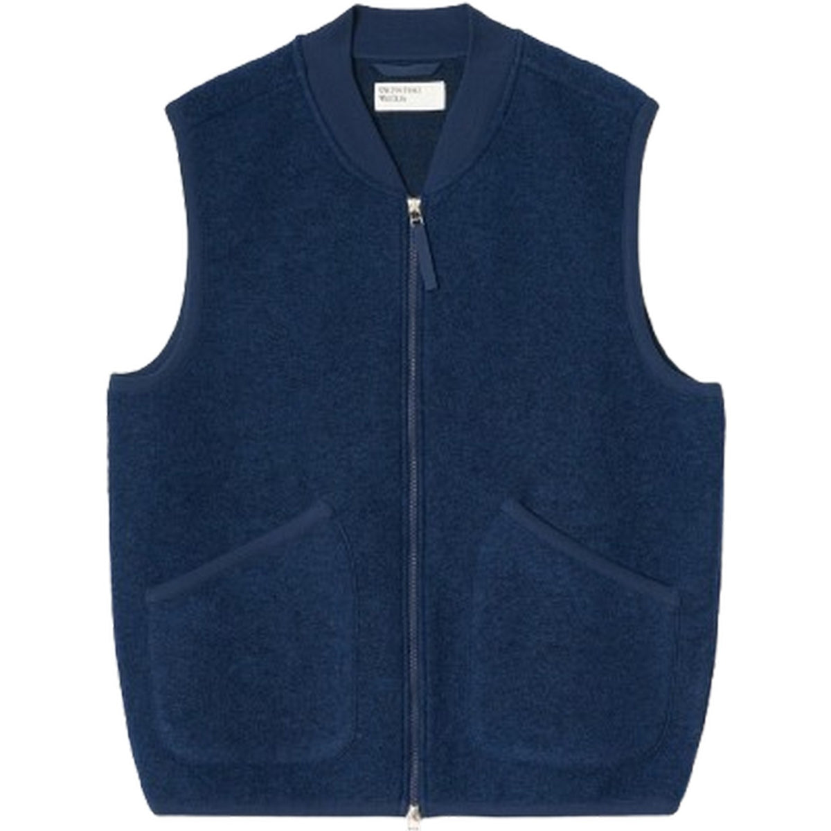 Gilet Uomo Universal Works - Zip Waistcoat - Blu