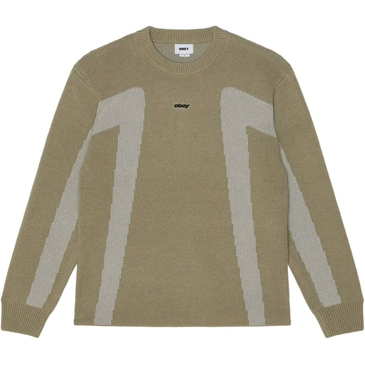 Maglioni Uomo Obey - Obey Brann Sweater - Grigio