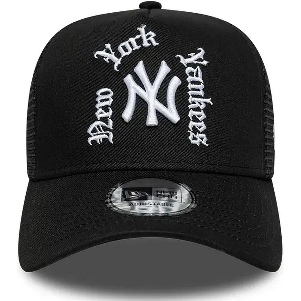 Cappellini da baseball Unisex New Era - Wordmark Trucker - Nero