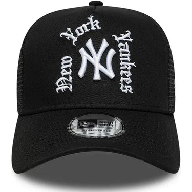 Cappellini da baseball Unisex New Era - Wordmark Trucker - Nero