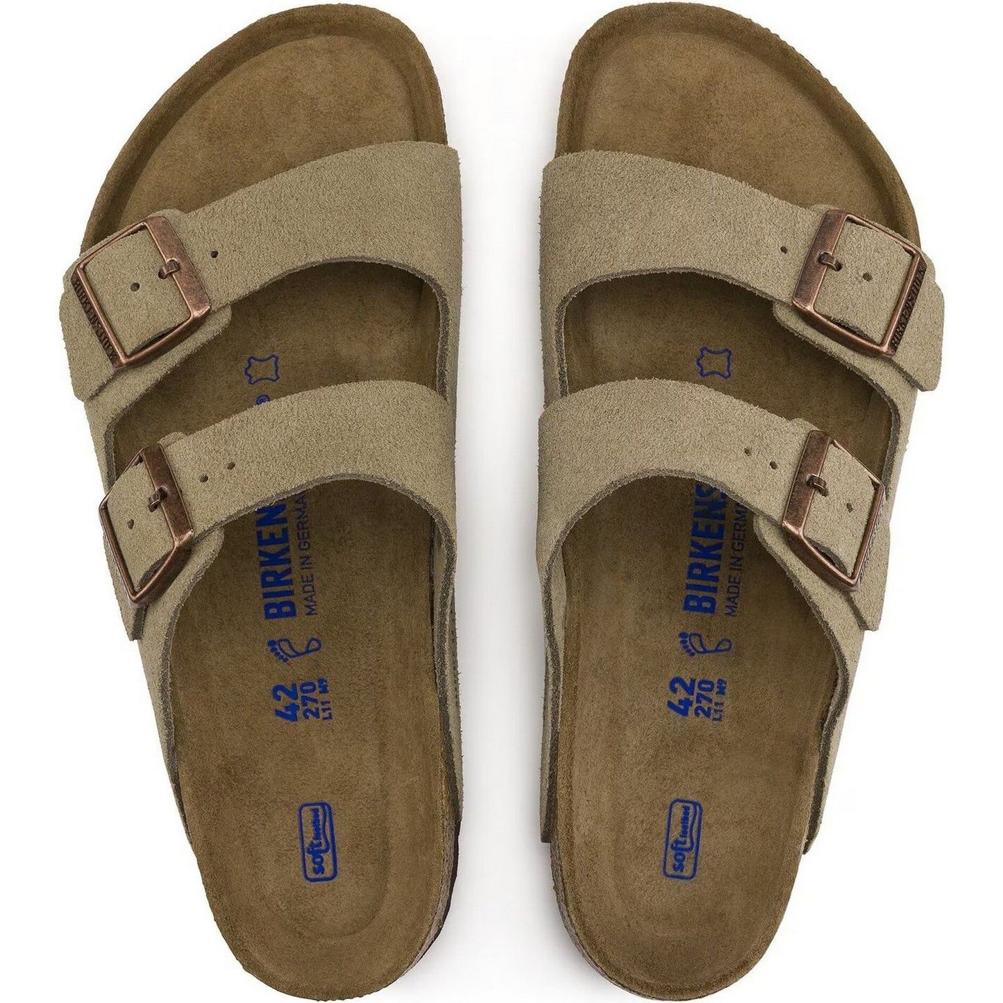 Sandali Unisex Birkenstock - Arizona Sfb - Beige