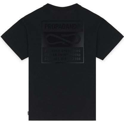 T-shirt Uomo Propaganda - T-Shirt M/M Label Classic - Nero