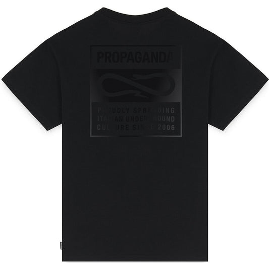 T-shirt Uomo Propaganda - T-Shirt M/M Label Classic - Nero