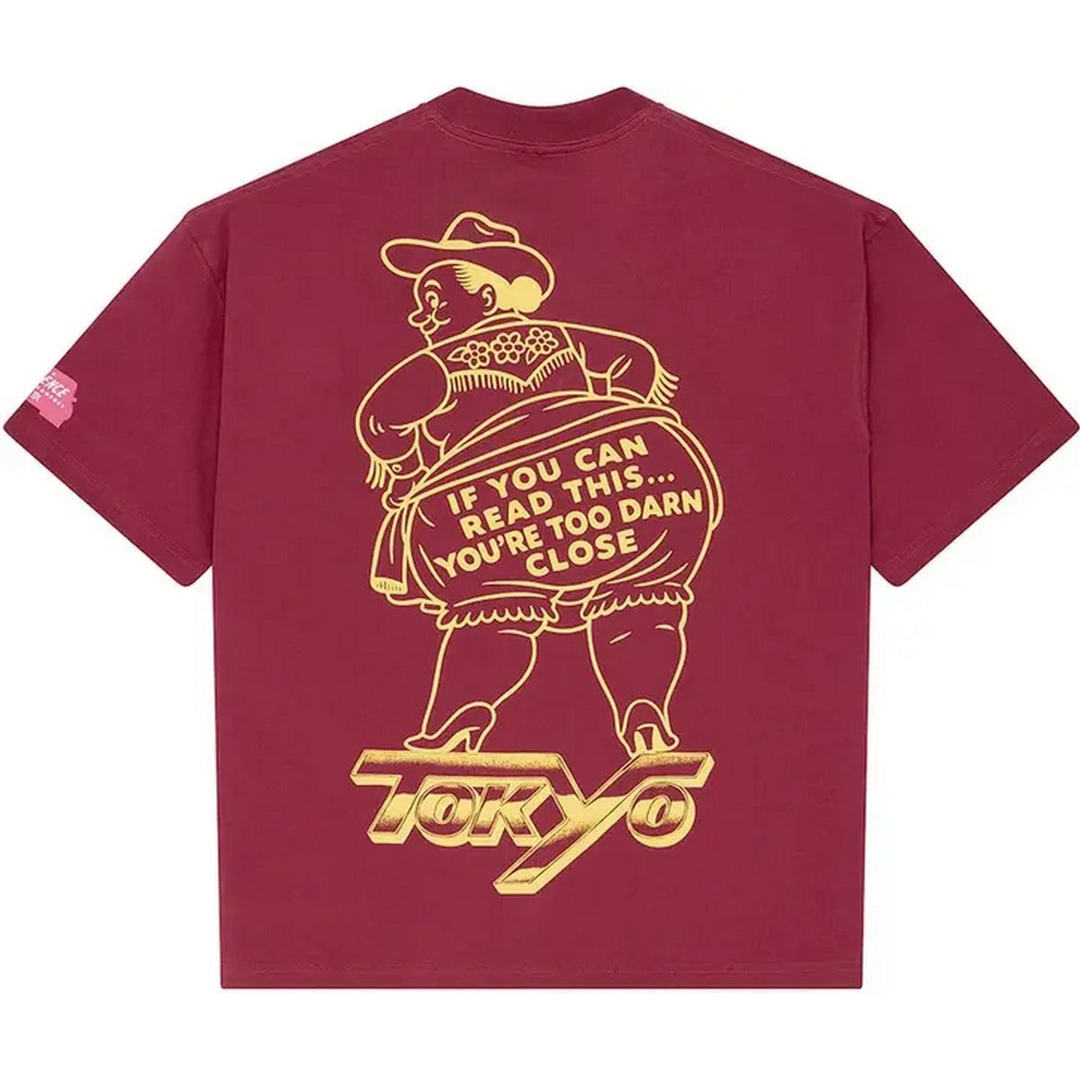 T-shirt Uomo Deus Ex Machina - Bloomers Os Tee - Rosso
