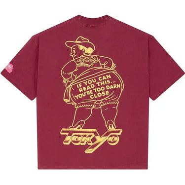 T-shirt Uomo Deus Ex Machina - Bloomers Os Tee - Rosso