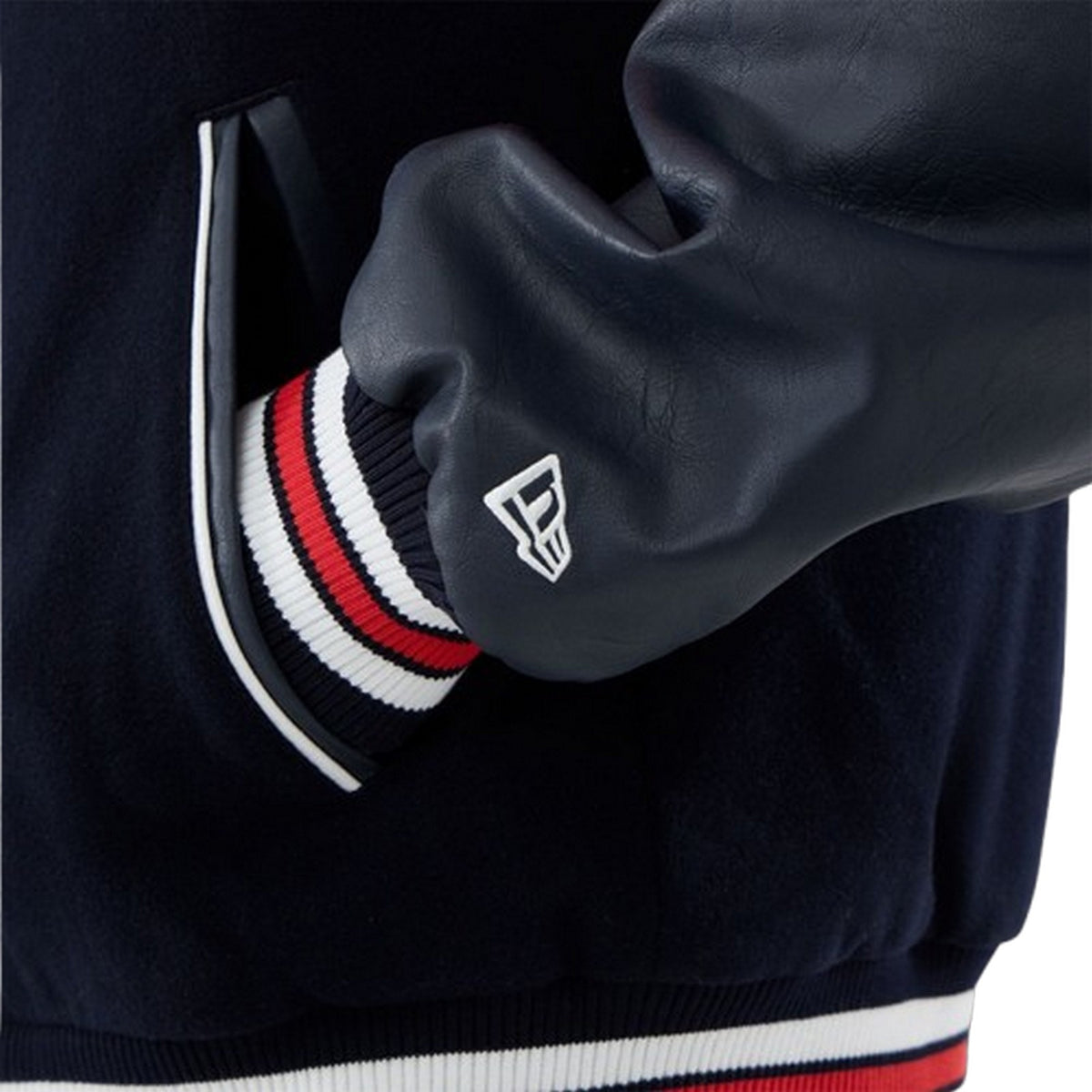 Giubbini Unisex New Era - Rb Wordmark Varsity Jckt - Nero