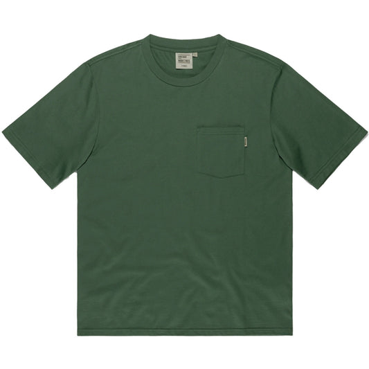 T-shirt Uomo Vintage Industries - Gray pocket T-shirt - Verde