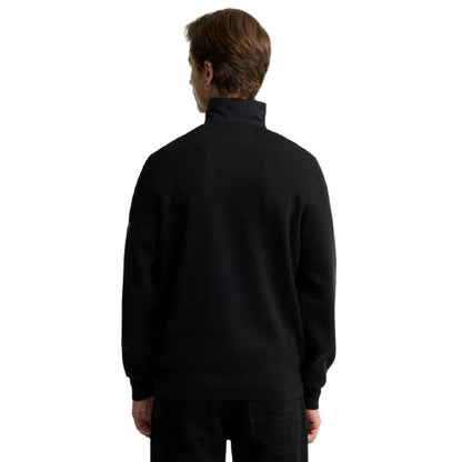 Maglie a manica lunga Uomo Barbour International - Inline Half Zip Jumper - Nero